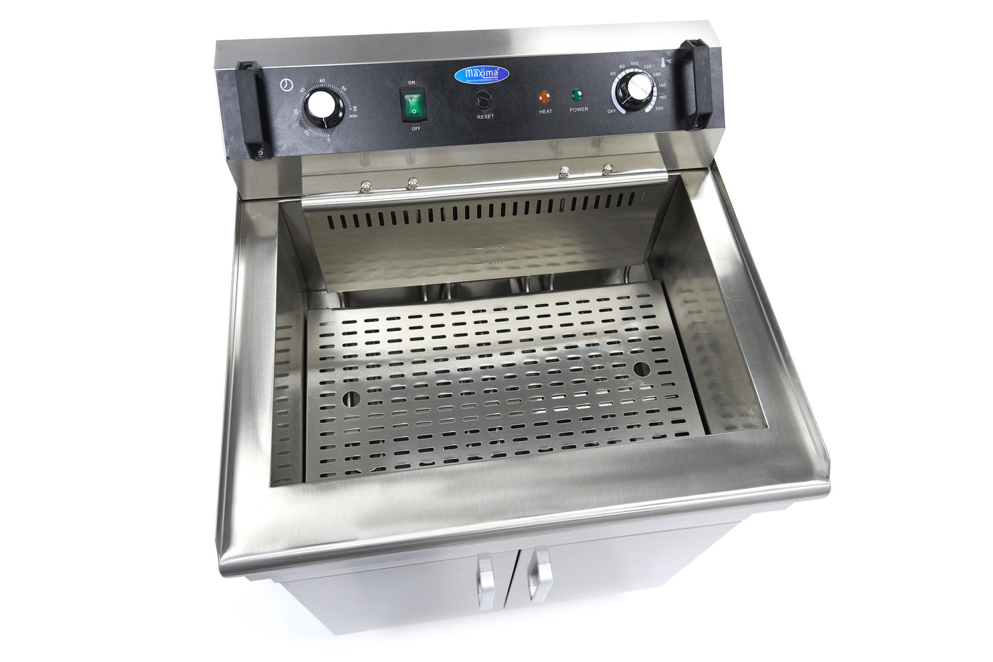 Deep Fryer - 35L - 1 Basket - with Drain Tap - 400V