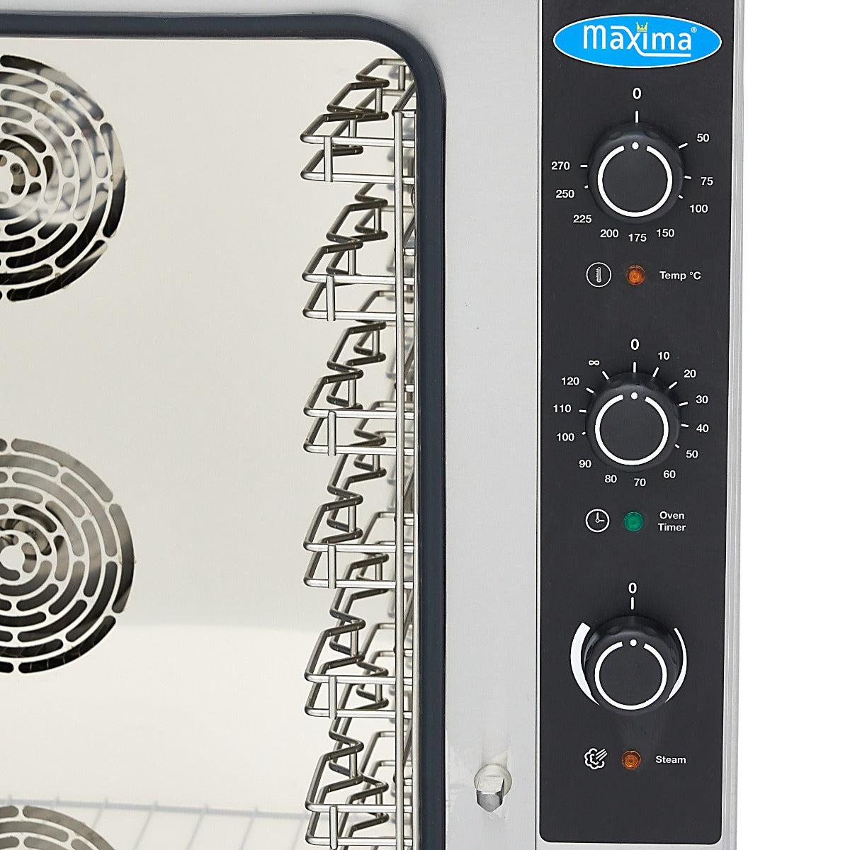 Combi Steam Oven - Fits 10 Trays (1/1 GN / 60 x 40cm) - Analogue - 400V