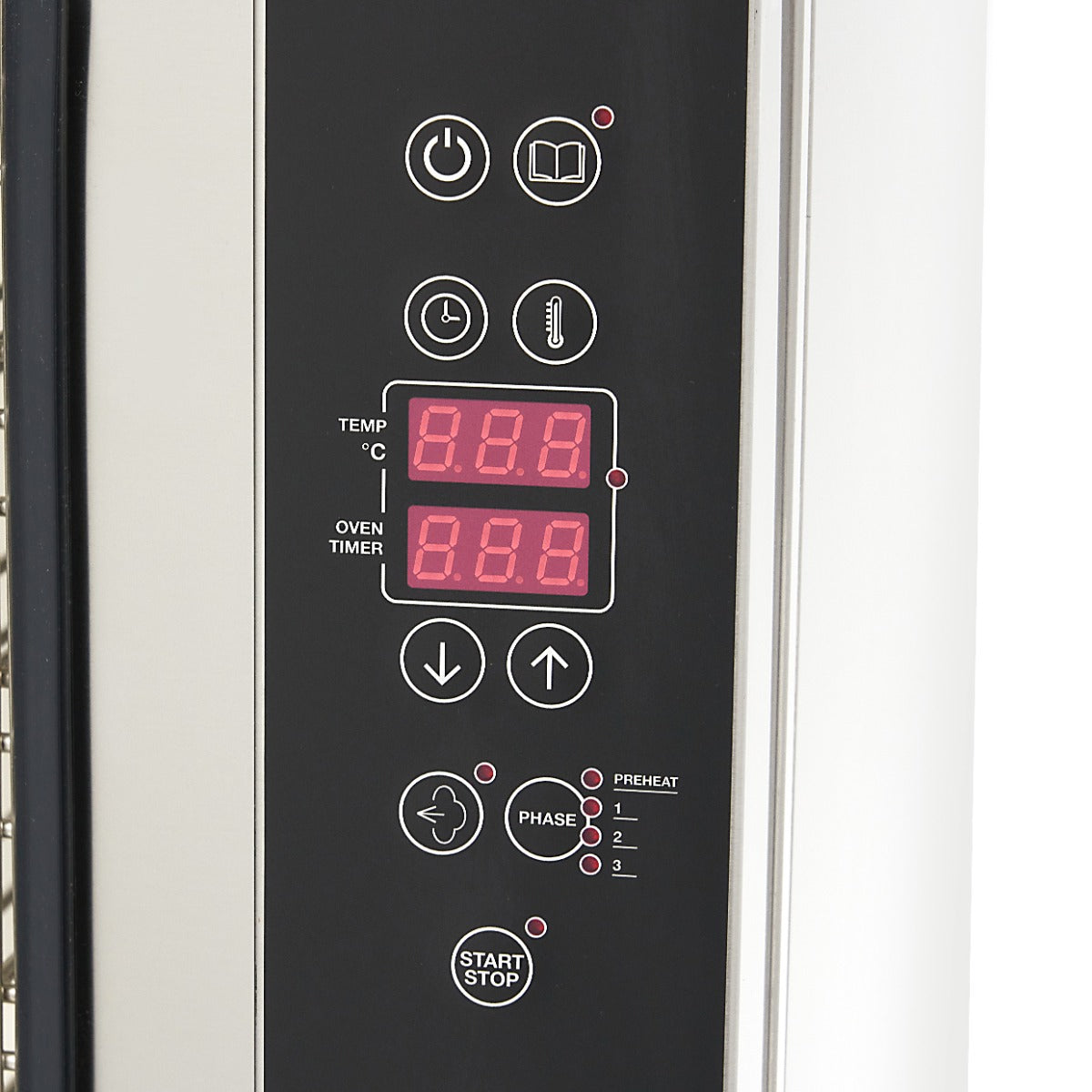 Combi Steam Oven - Fits 10 Trays (1/1 GN / 60 x 40cm) - Digital Display - 400V