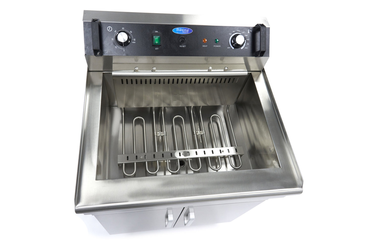 Deep Fryer - 35L - 1 Basket - with Drain Tap - 400V