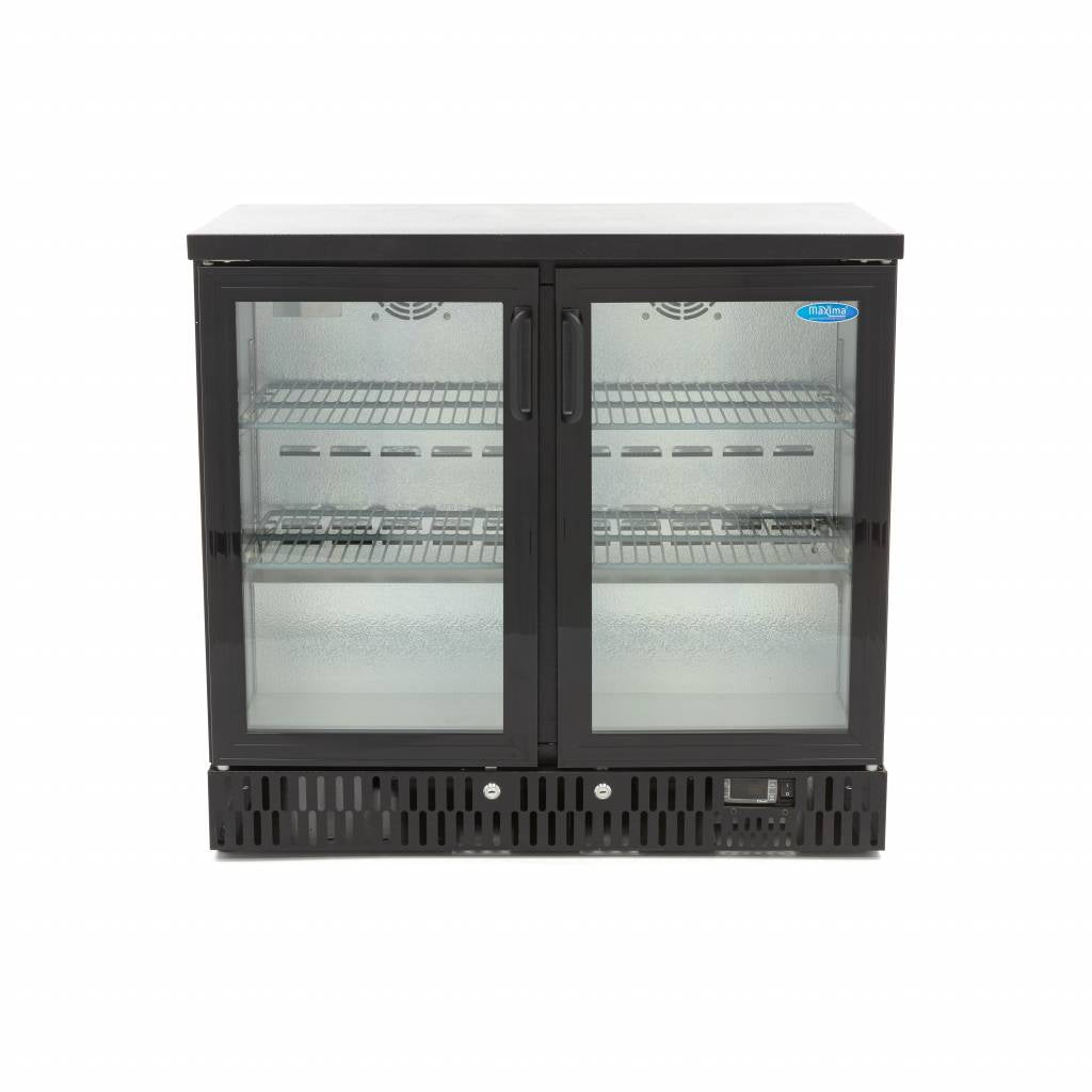 Drinks Fridge - 2 Hinged Doors - 4 Adjustable Shelves