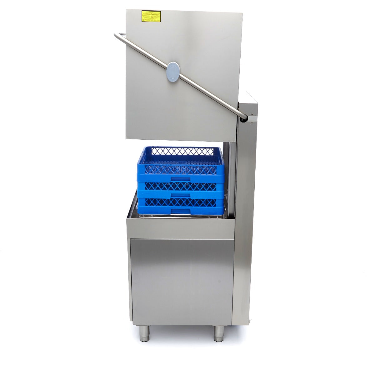 Pass Through Dishwasher - 50 x 50cm - With Rinse Aid and Soap Pumps - Digital Display - 400V