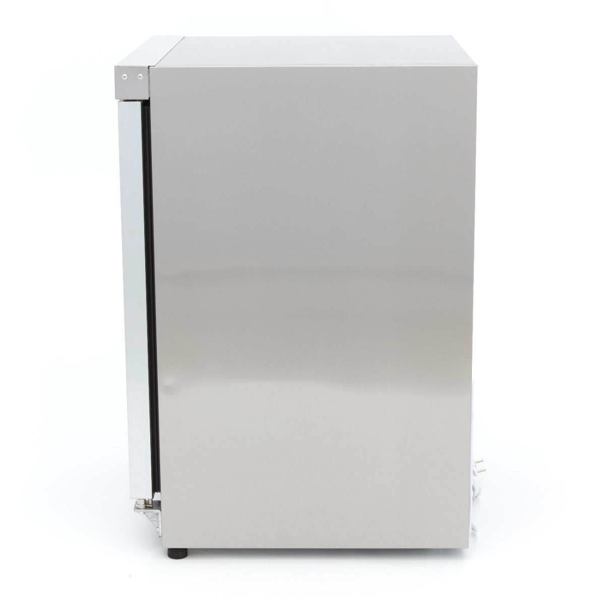 Fridge - 200L - Stainless Steel - with Glass Door