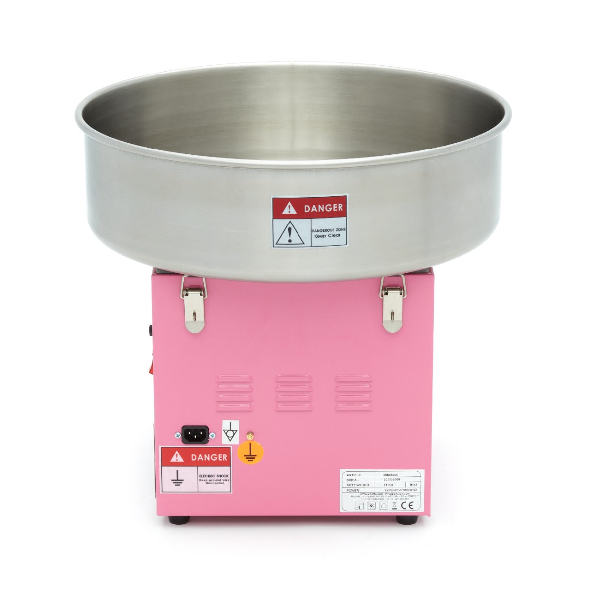 Candy Floss Machine Ø 52cm - Pink