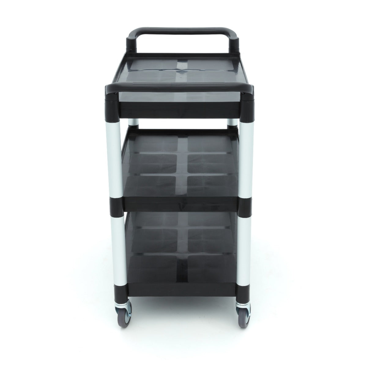 Serving Trolley 3 Plastic Shelves 103 x 50,5cm