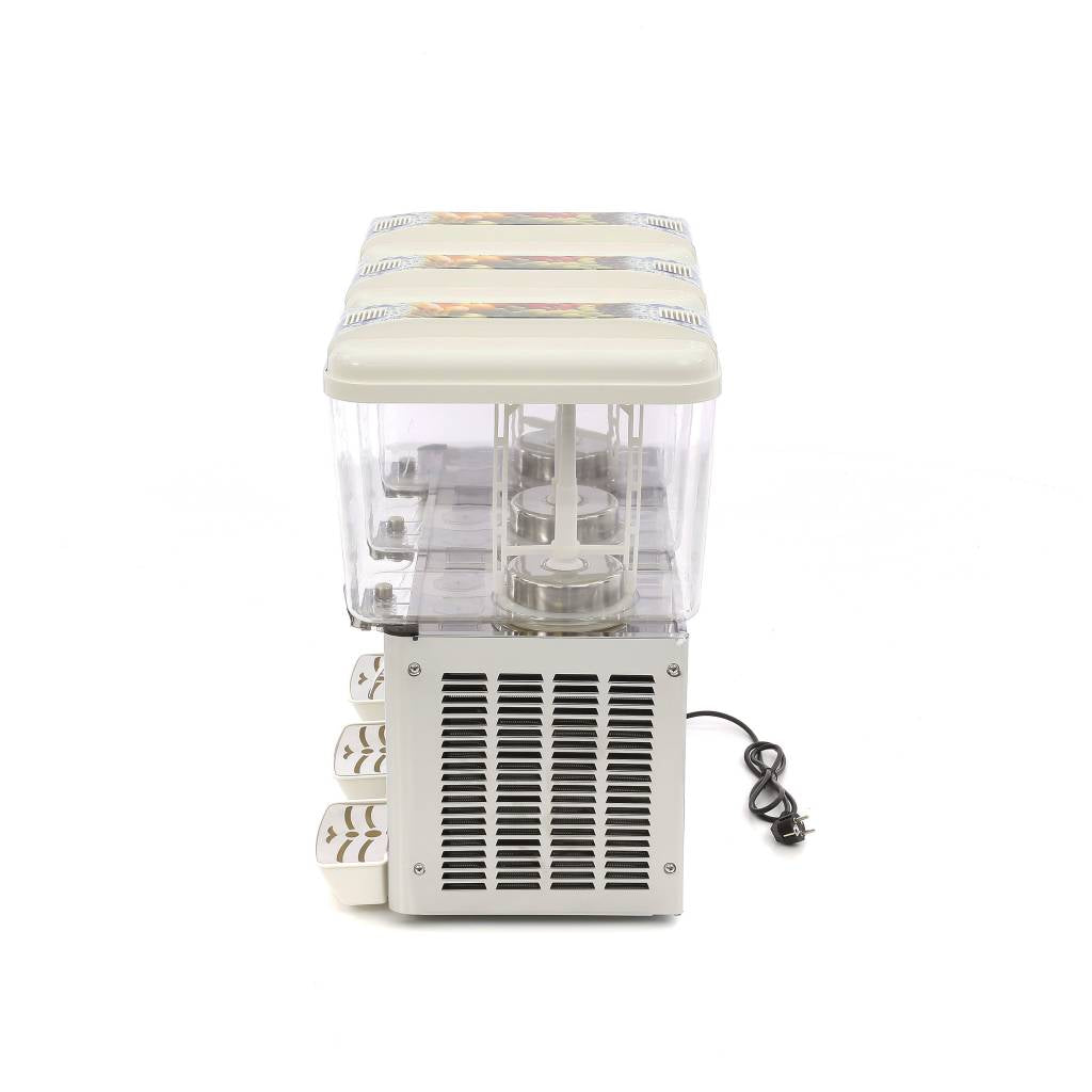 Drinks Dispenser - 3 x 18L - Electric - incl Stirring Mechanism