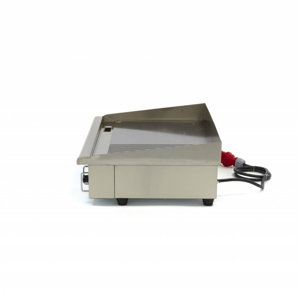 Griddle - Half Grooved - 73cm - incl Drip Tray - 400V