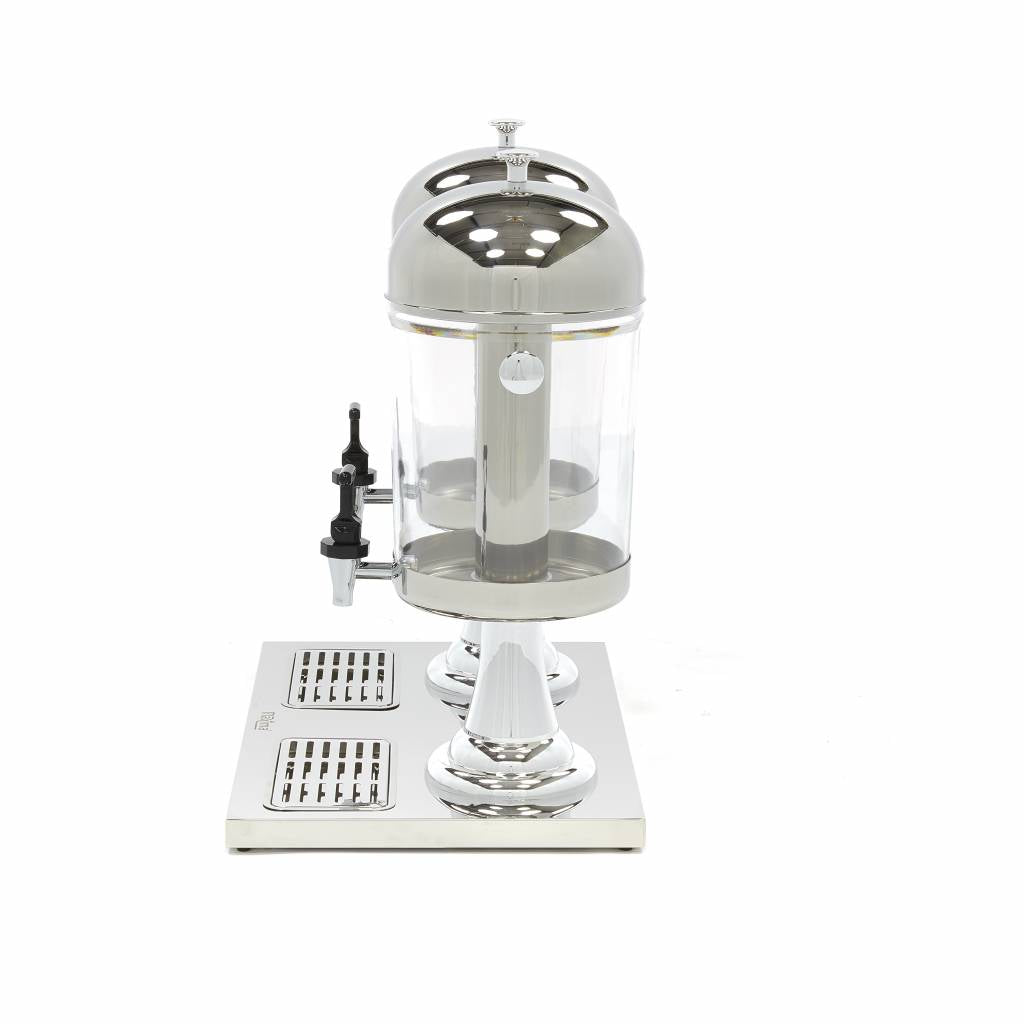 Drinks Dispenser - 2 x 8L - Central Cooling Tube - Works Without Power