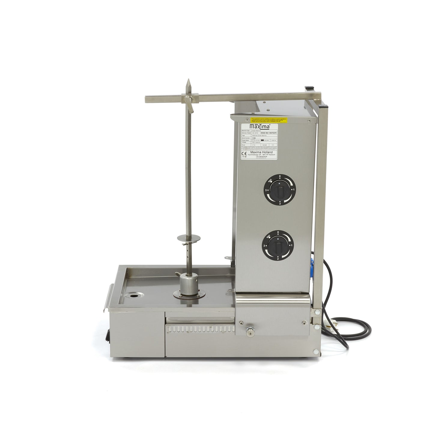 kebab-grill---2-burners---20kg-meat---electric