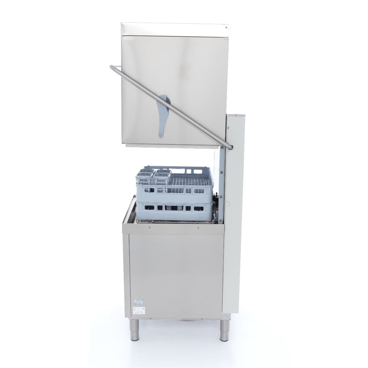 Pass Through Dishwasher - 50x60cm - With Rinse Aid and Soap Pumps - 400V