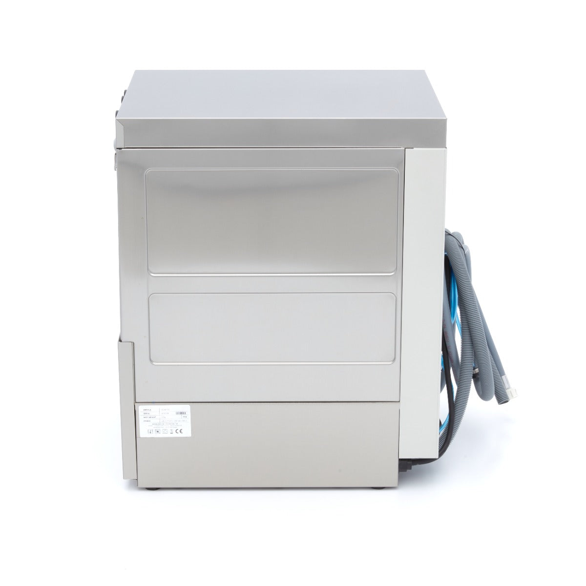 Glass Washer - 35 x 35cm - with Rinse Aid Pump