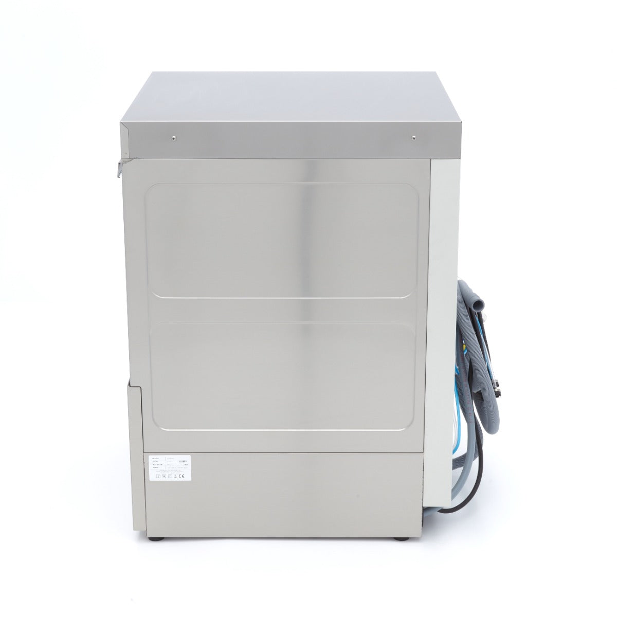 Undercounter Dishwasher - 50 x 50cm - with Drain, Rinse Aid and Soap Pumps - 400V