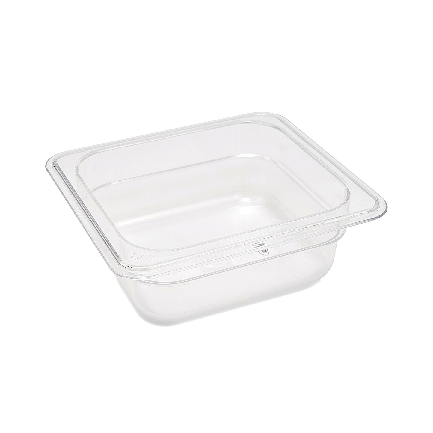 Gastronorm Container - 1/6 GN - 6,5cm Deep - Polycarbonate