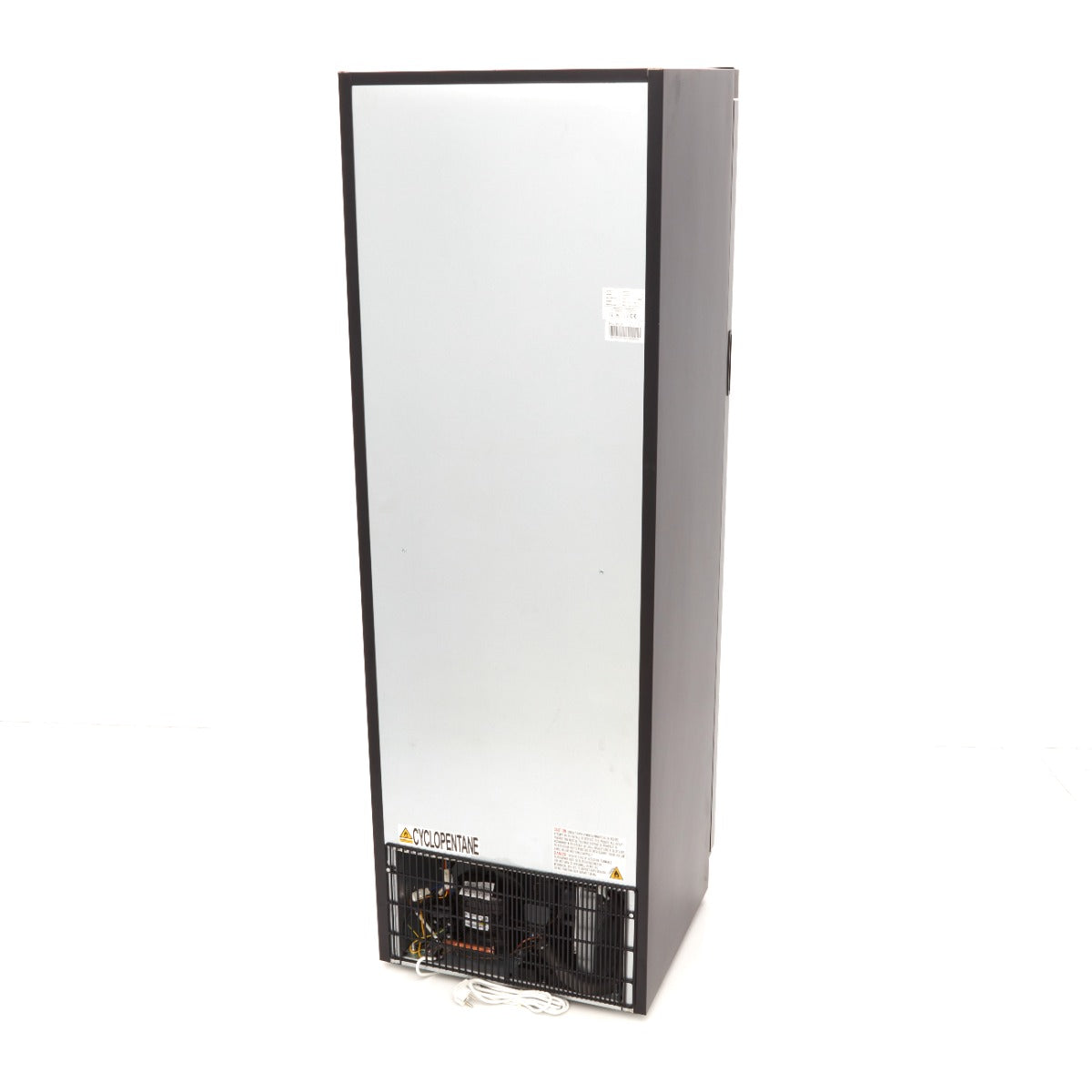 Fridge - 400L - Black - with Glass Door