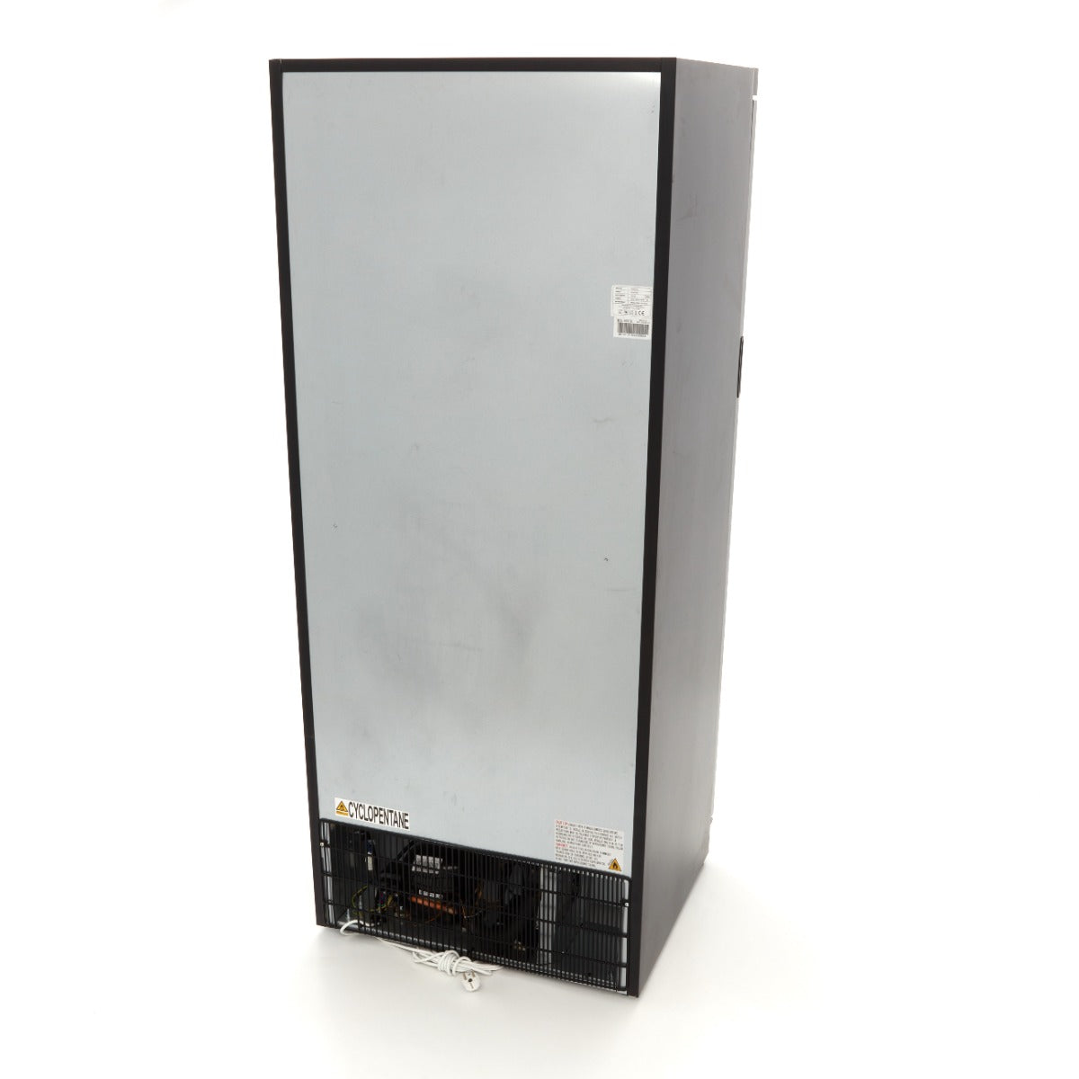 Fridge - 600L - Black - with Glass Door