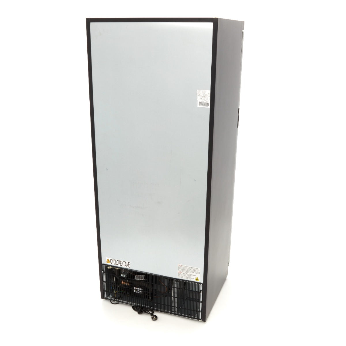 Freezer - 600L - Black - with Glass Door