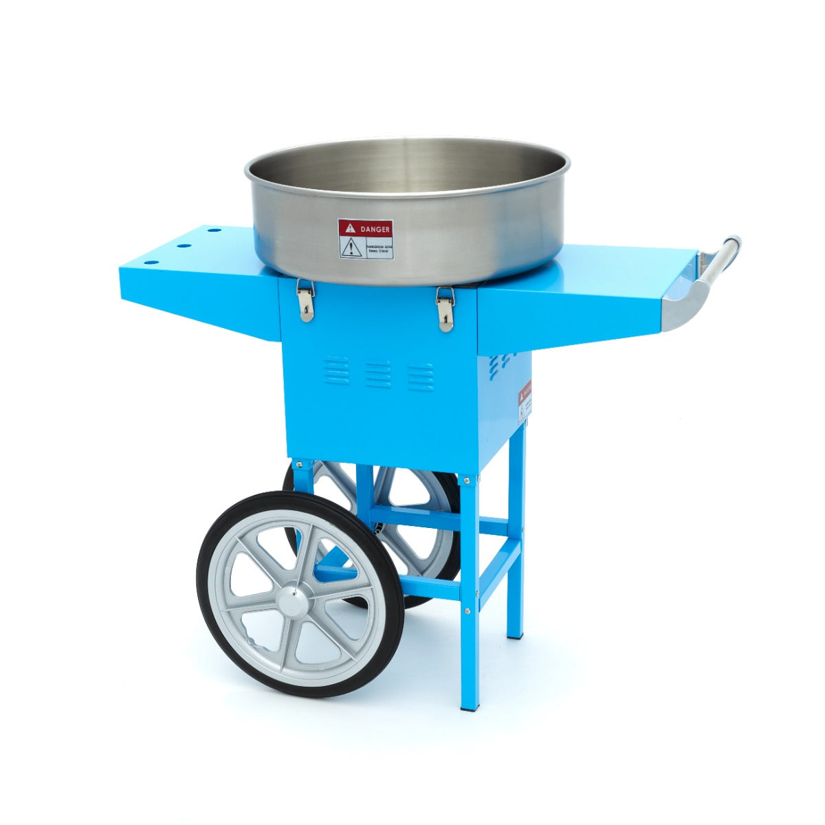 Candy Floss Machine Ø 52cm Blue with Cart