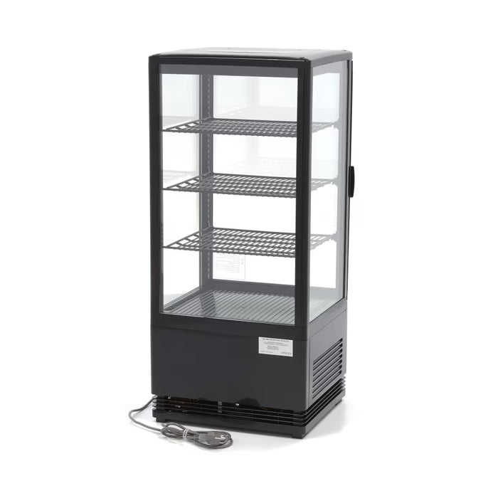 Maxima Display Fridge - 78L - 43cm - Black - SKU 09400806  All Stop Trading