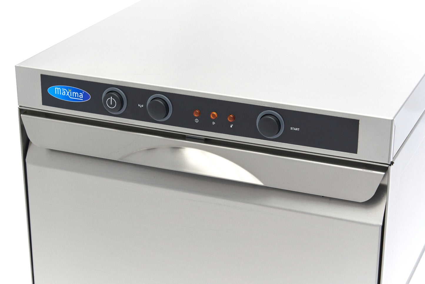 Glass Washer - 35 x 35cm - with Rinse Aid Pump