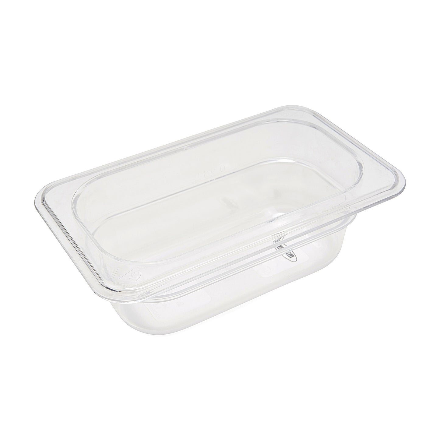 Gastronorm Container - 1/9 GN - 6,5cm Deep - Polycarbonate