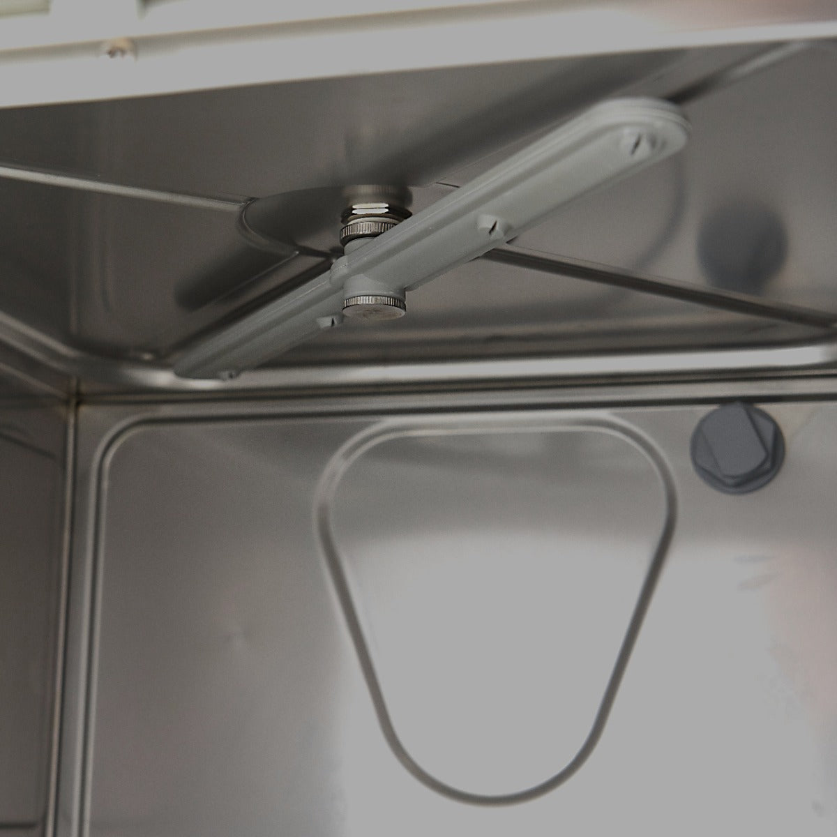 Glass Washer - 35 x 35cm - with Rinse Aid Pump