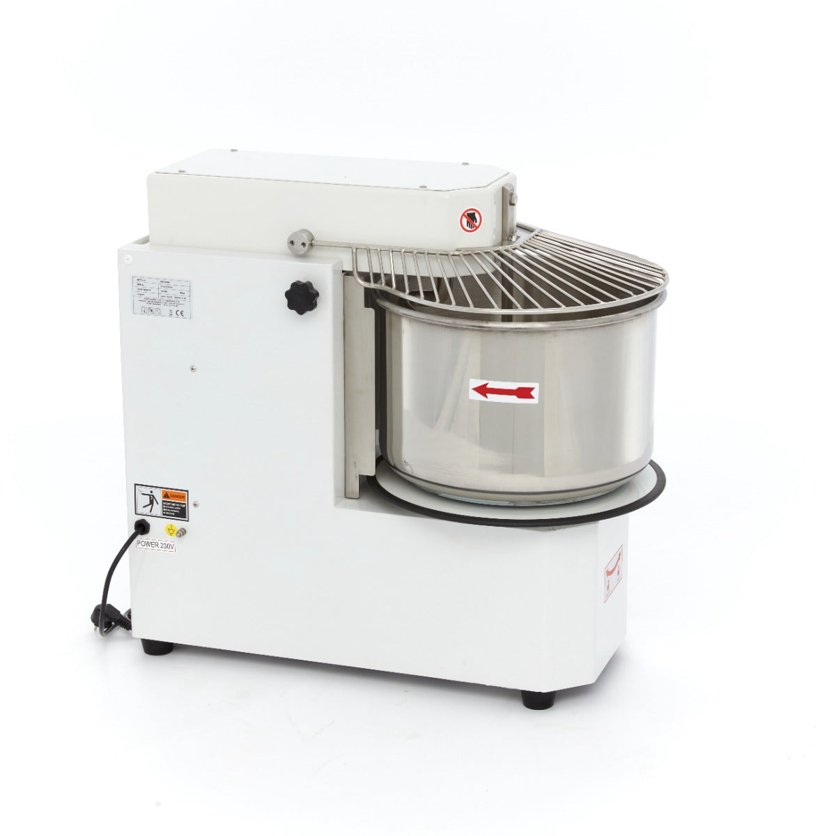 Dough Mixer - 30L - 18kg Dough - 2 Speeds - Removable Bowl