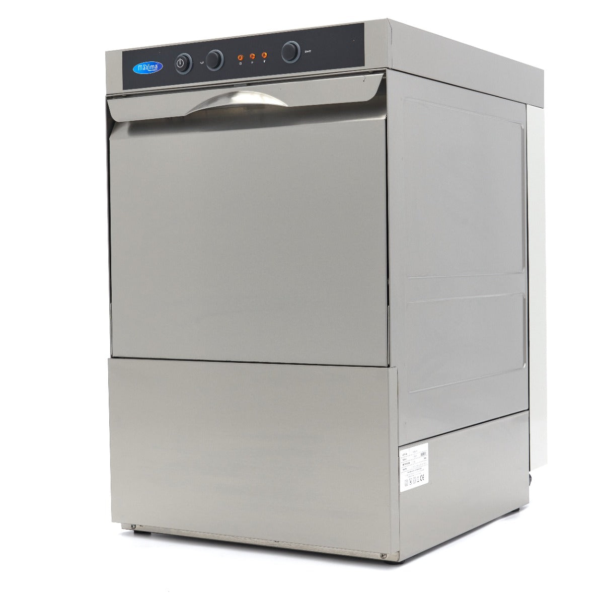 Undercounter Dishwasher - 40 x 40cm - with Drain, Rinse Aid and Soap Pumps - 230V
