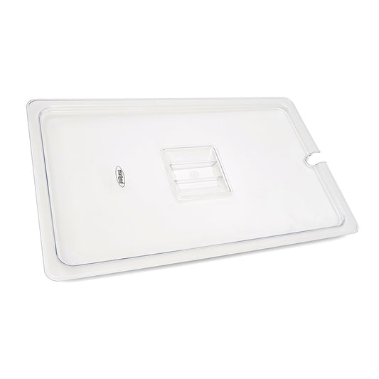 Gastronorm Lid - 1/1 GN - Polycarbonate - with Recess