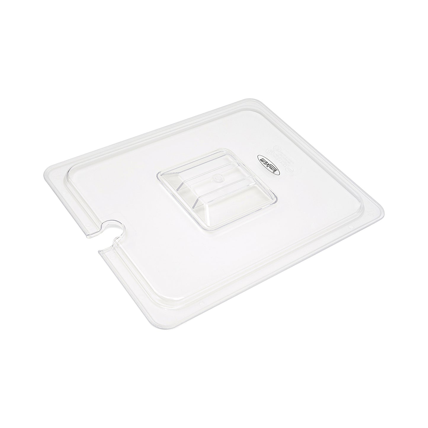 Gastronorm Lid - 1/2 GN - Polycarbonate - with Recess