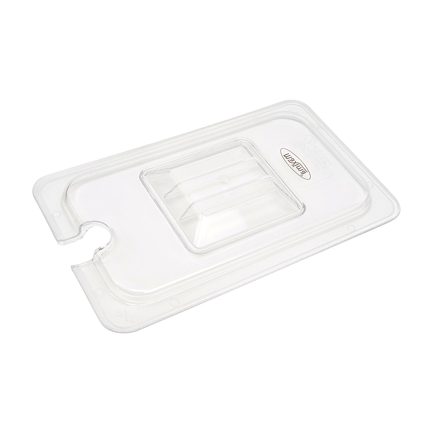 Gastronorm Lid - 1/6 GN - Polycarbonate - with Recess