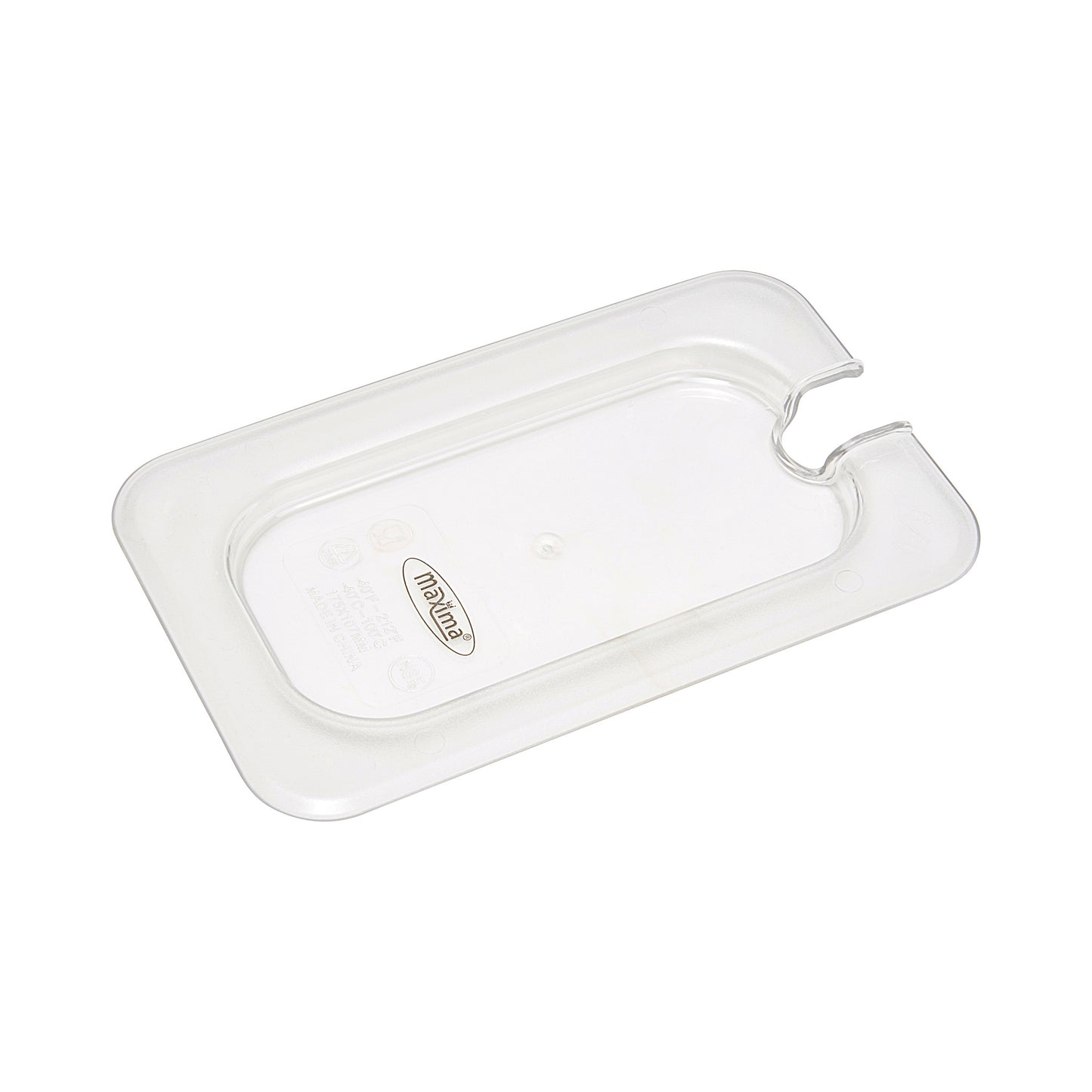 Gastronorm Lid - 1/9 GN - Polycarbonate - with Recess