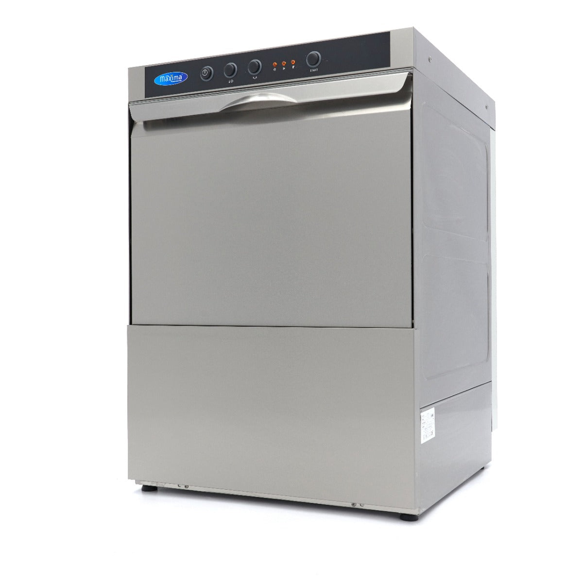 Undercounter Dishwasher - 50 x 50cm - with Rinse Aid Pump - 400V