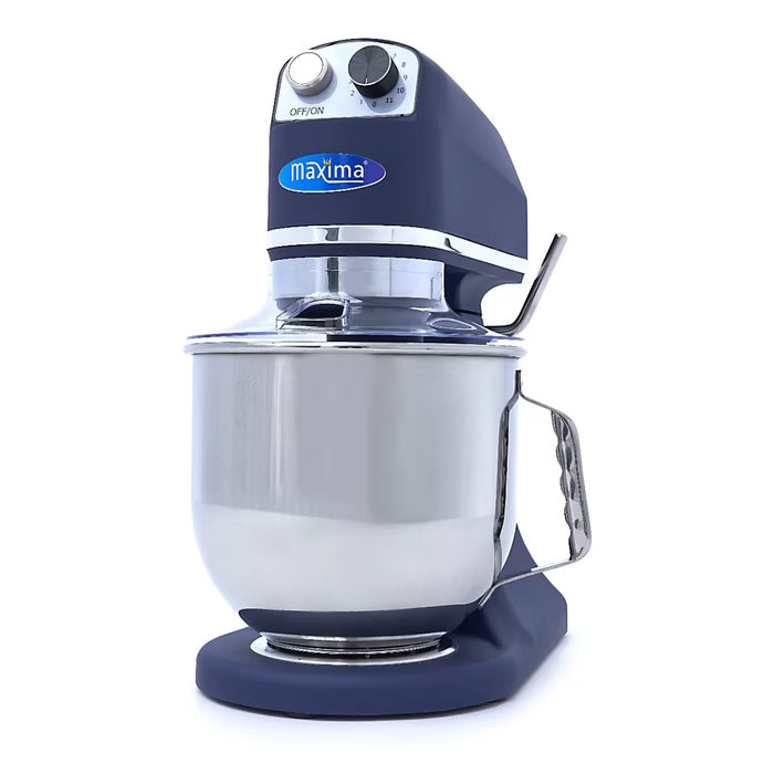 Maxima Stand Mixer - 7L - Up to 2kg Dough - Steel Blue Matt - SKU 09360775  All Stop Trading