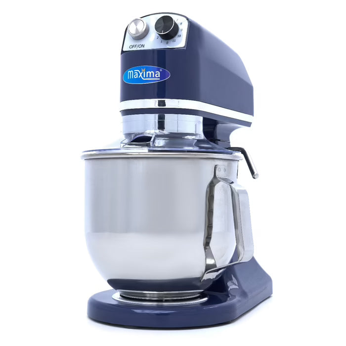 Maxima Stand Mixer - 7L - Up to 2kg Dough - Steel Blue - SKU 09360790  All Stop Trading