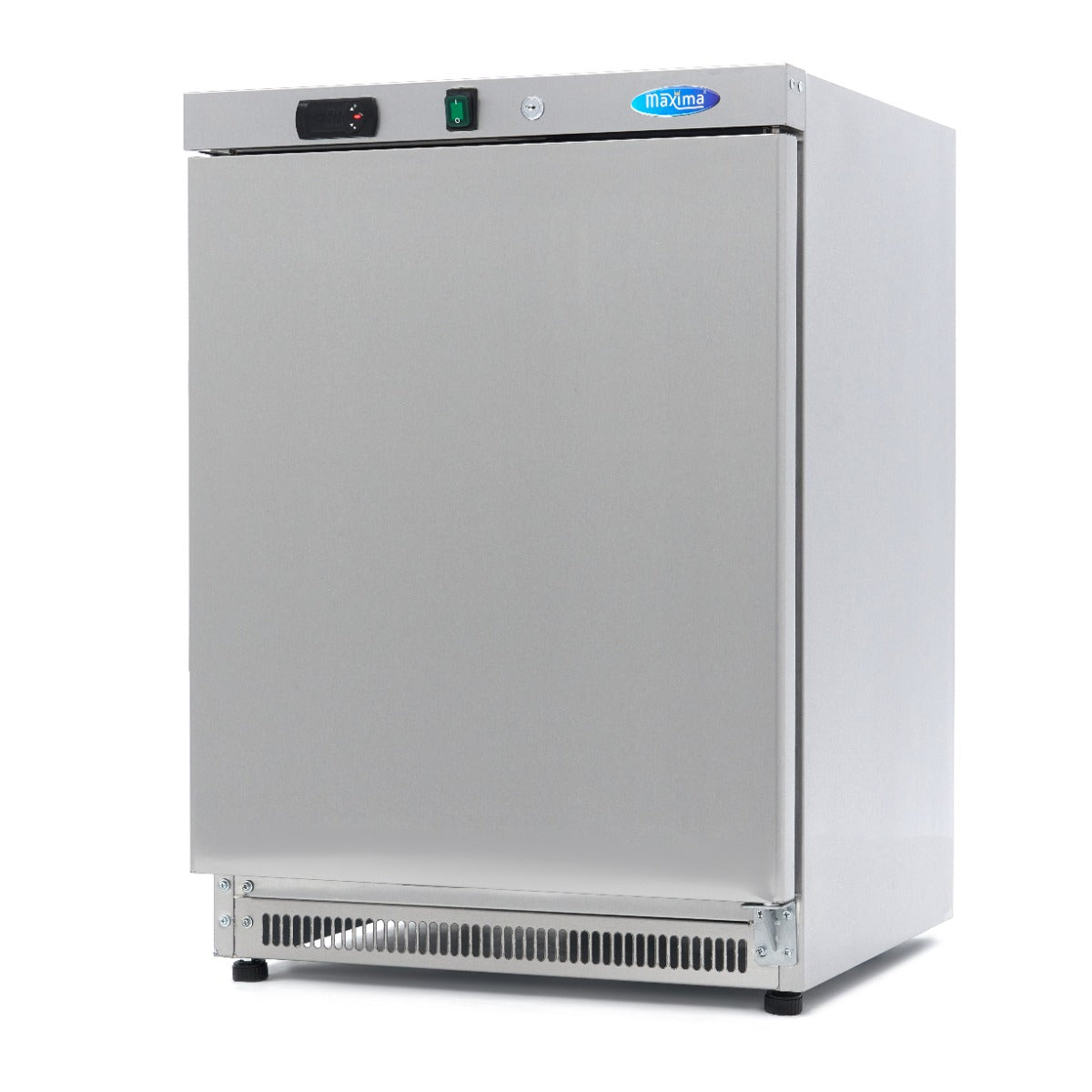 Freezer - 200L - 2 Fixed Shelves - Stainless Steel