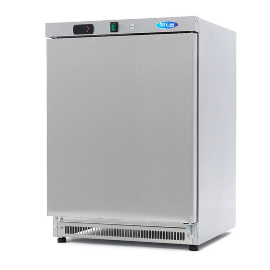 Freezer - 200L - 2 Fixed Shelves - Stainless Steel