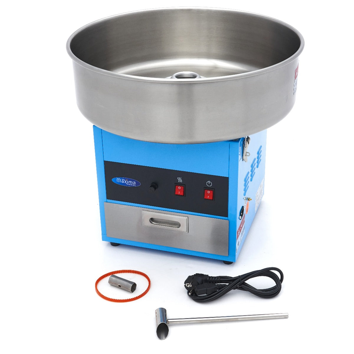 Candy Floss Machine Ø 52cm - Blue