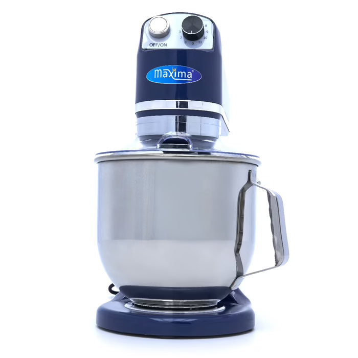 Maxima Stand Mixer - 7L - Up to 2kg Dough - Steel Blue - SKU 09360790  All Stop Trading