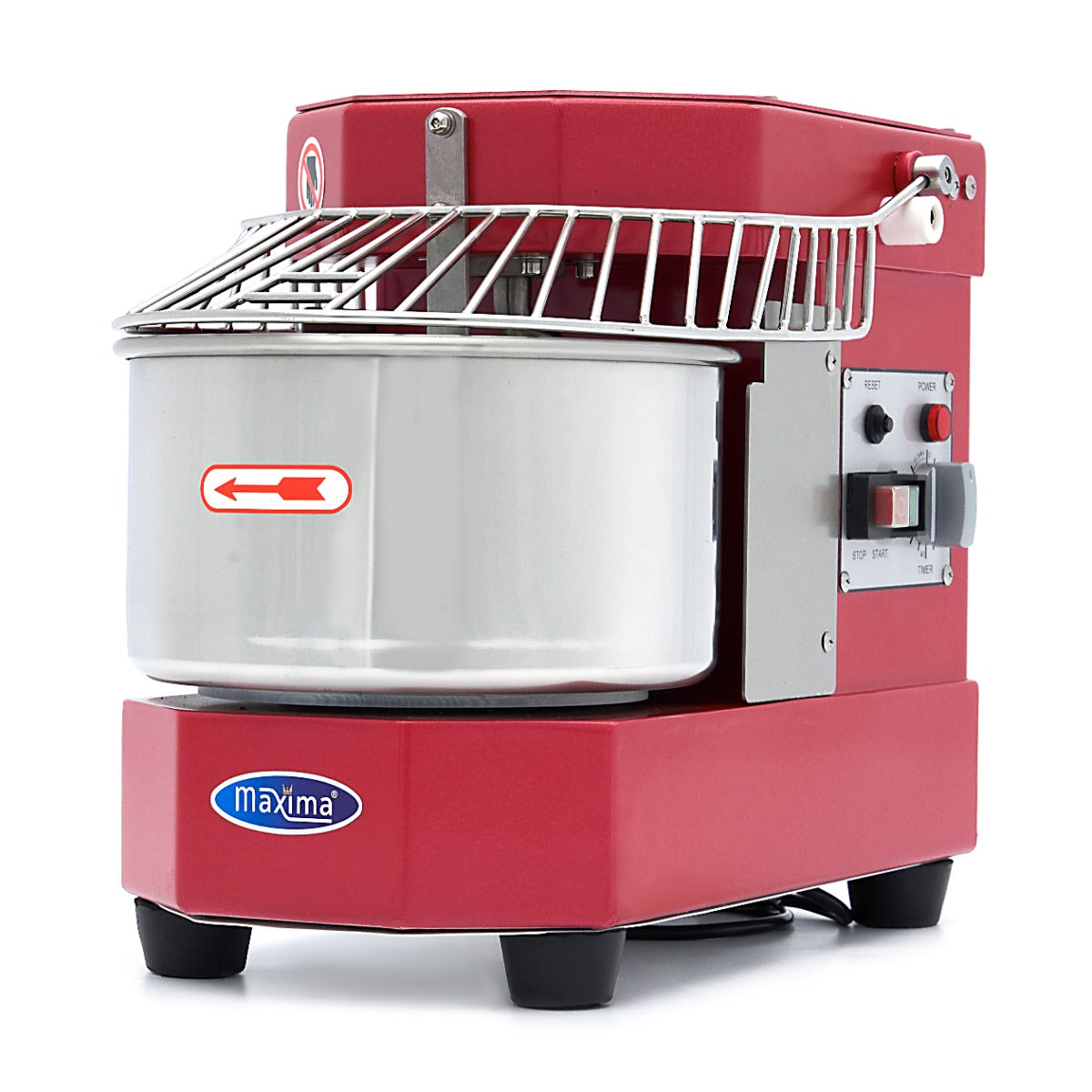 Dough Mixer - 8L - 4,5kg Dough - Raspberry Red