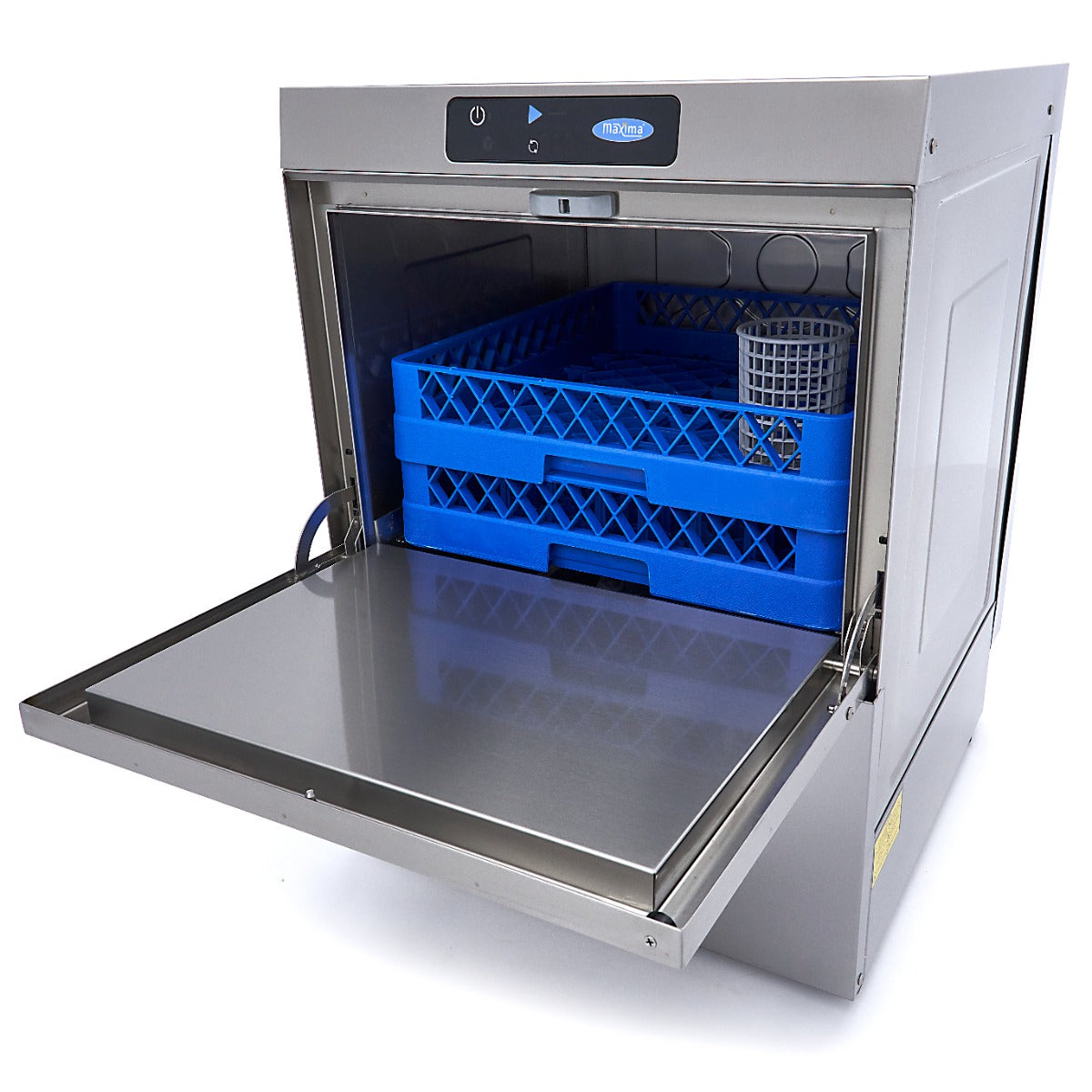 Undercounter Dishwasher - 50 x 50cm - with Rinse Aid Pump - Digital Display - 400V