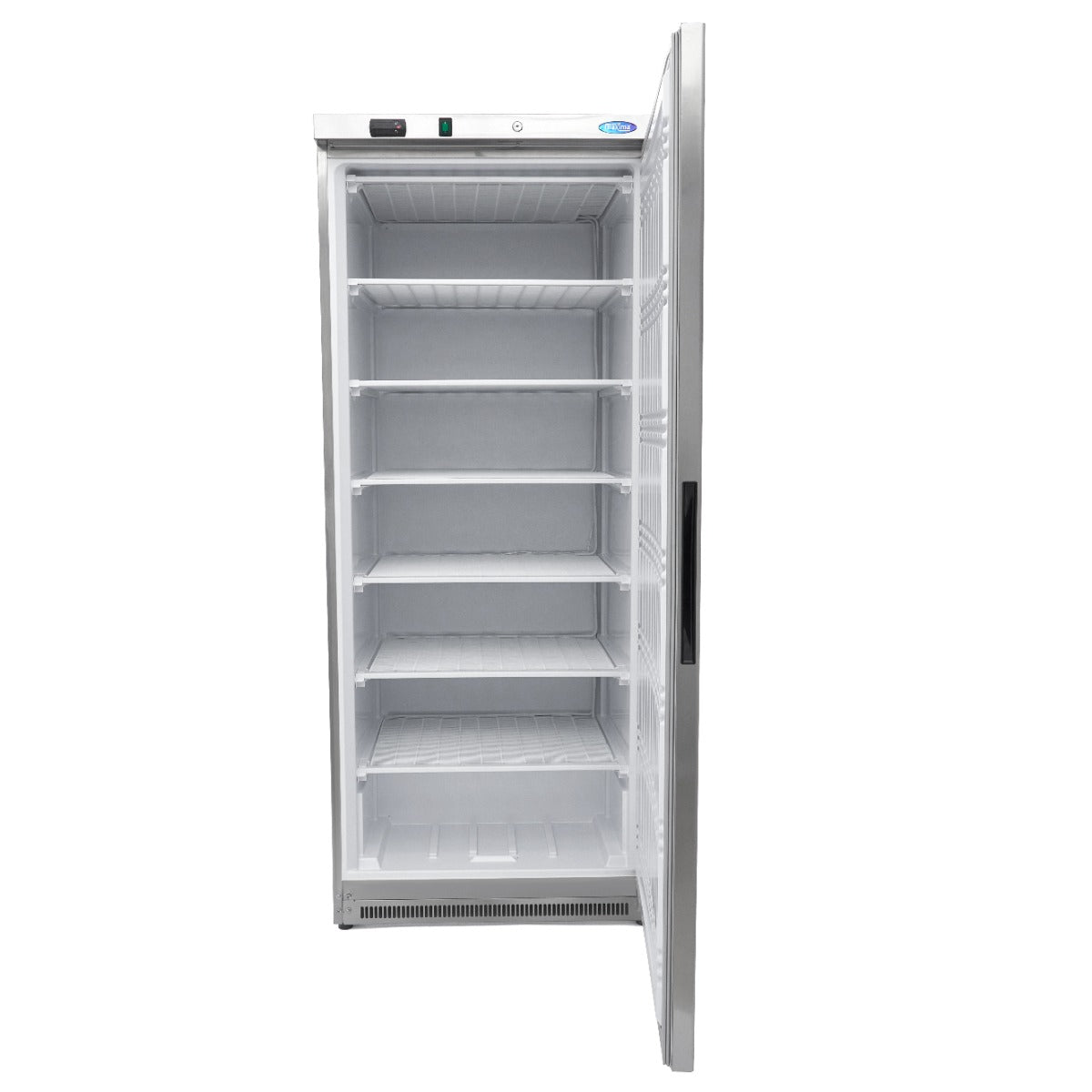 Freezer - 600L - 6 Fixed Shelves - Stainless Steel