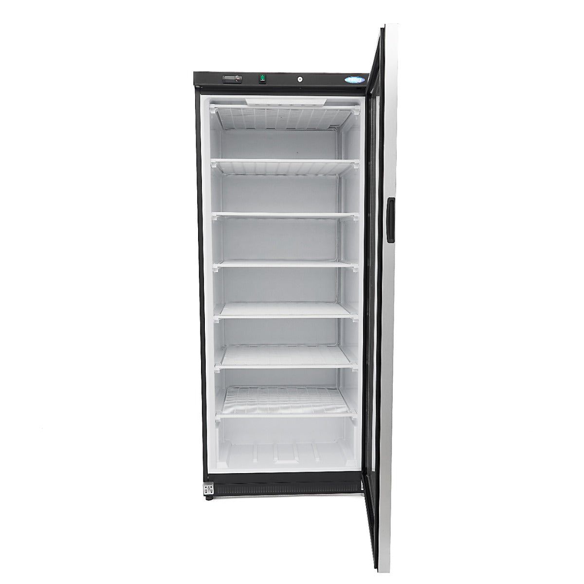 Freezer - 600L - Black - with Glass Door