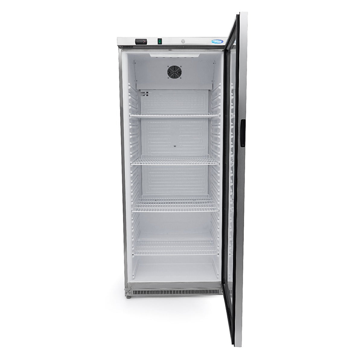 Fridge - 600L - Stainless Steel - with Glass Door