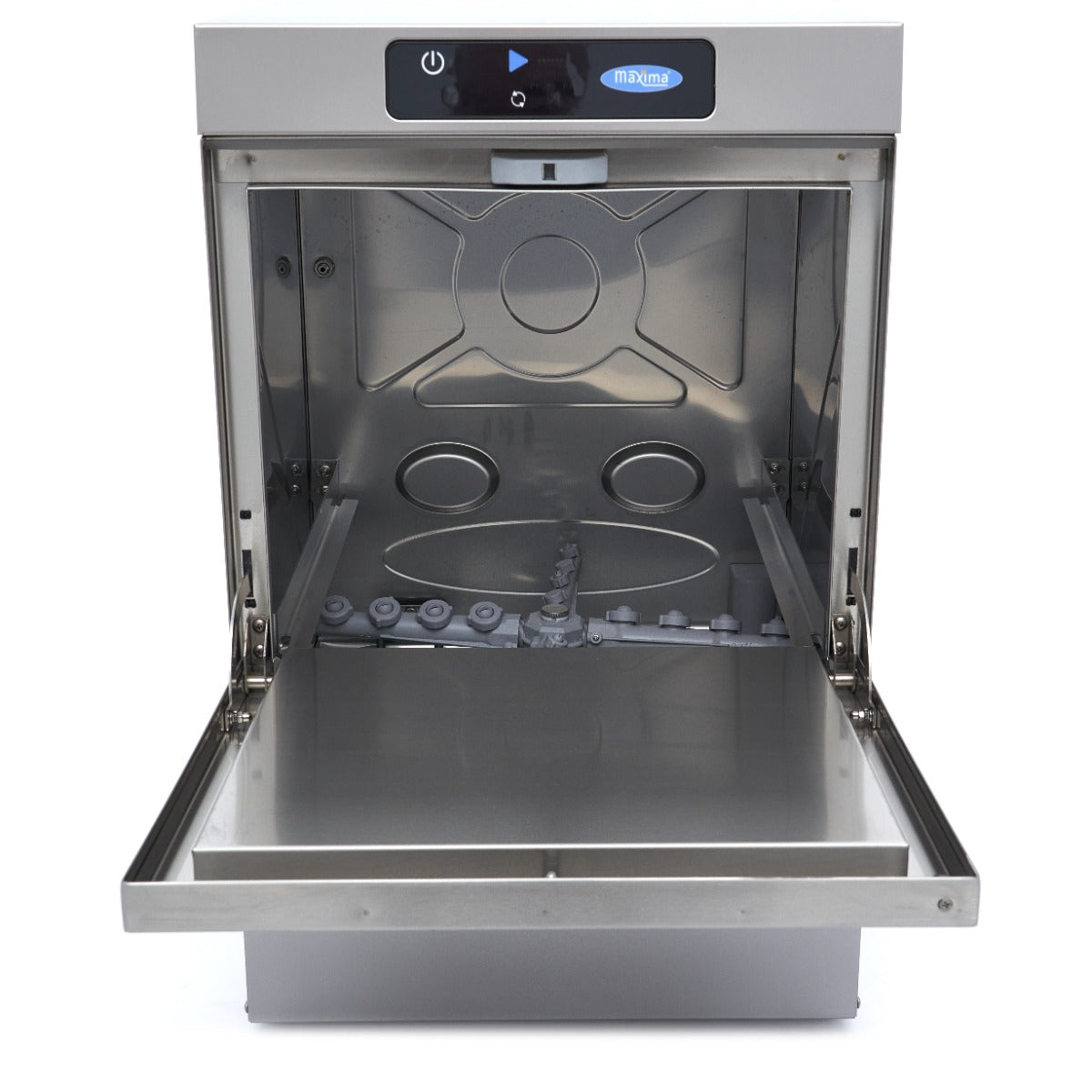 Undercounter Dishwasher - 40 x 40cm - with Drain, Rinse Aid and Soap Pump - Digital Display - 230V