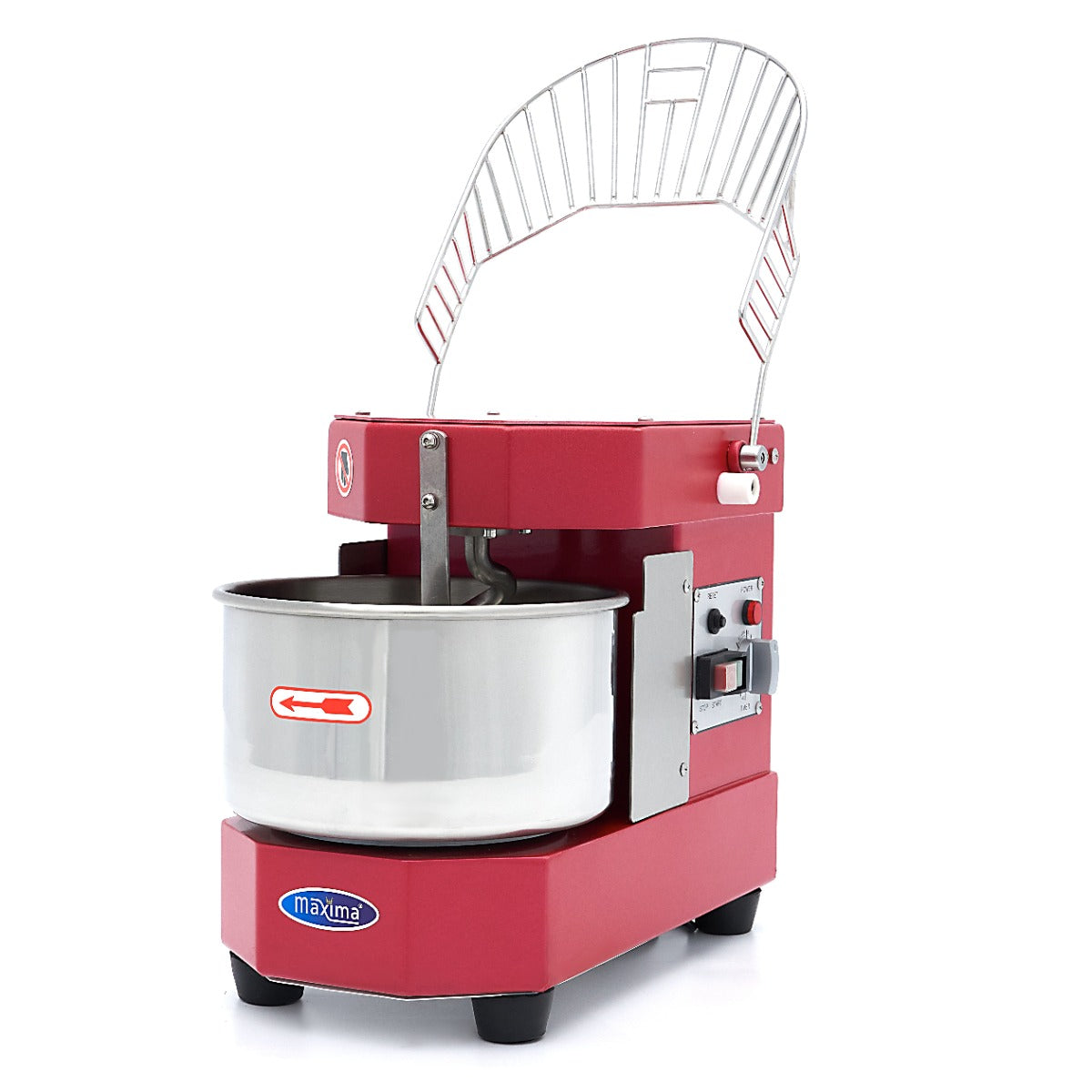 Dough Mixer - 8L - 4,5kg Dough - Raspberry Red