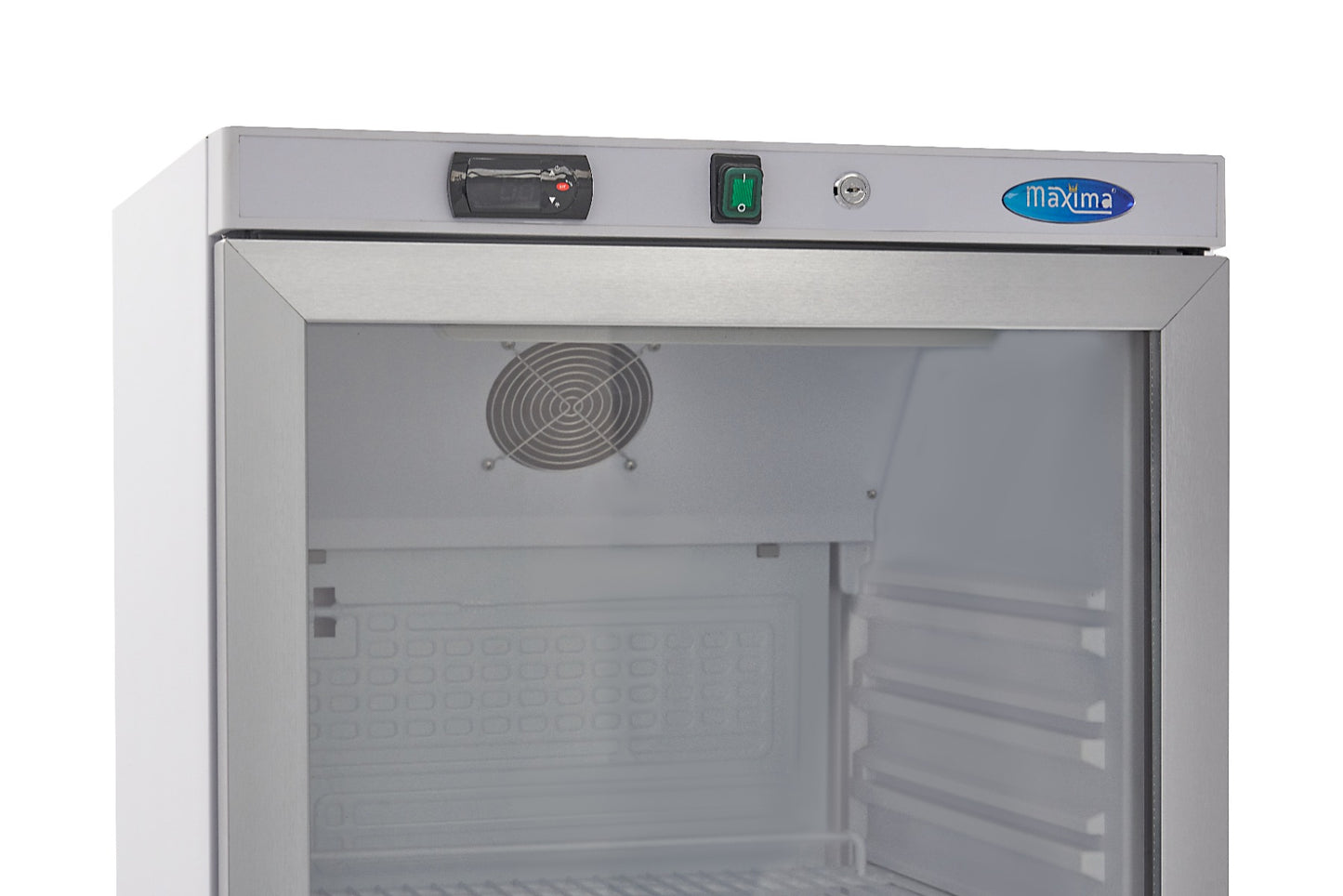 Fridge - 400L - White - with Glass Door