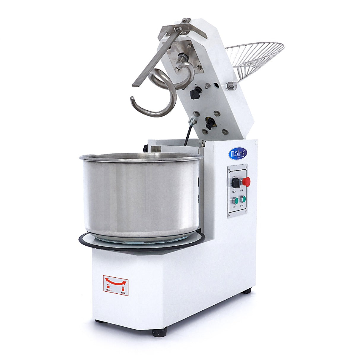 Dough Mixer - 30L - 18kg Dough - 2 Speeds - Removable Bowl