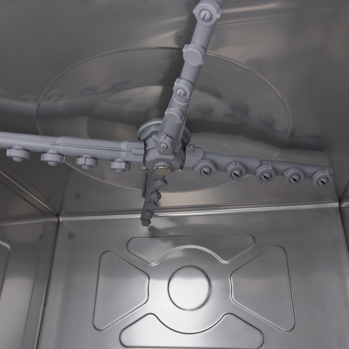 Undercounter Dishwasher - 50 x 50cm - with Rinse Aid Pump - Digital Display - 400V