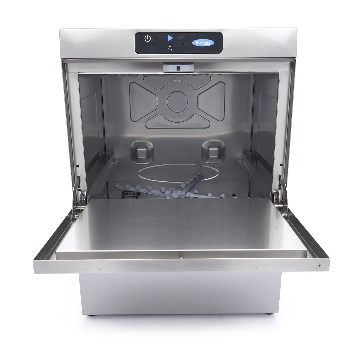 Undercounter Dishwasher - 50 x 50cm - with Rinse Aid Pump - Digital Display - 400V