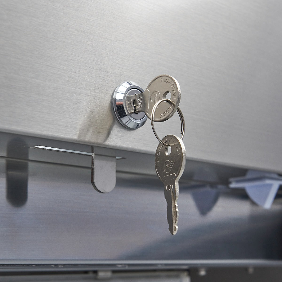 Fridge - 700L - 3 Adjustable Shelves (2/1GN) - Stainless Steel - with Glass Door